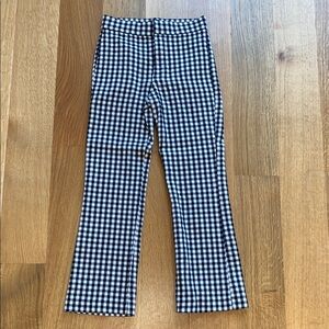 Black and White Gingham Pants